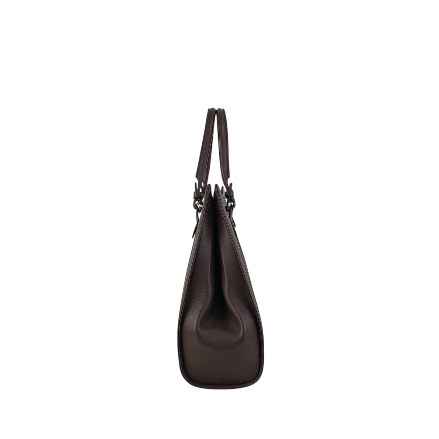 LOEWE Anagram Handbag Totebag Brown Vintage sr6m4v