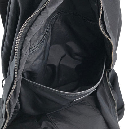 Yves Saint Laurent Logo Backpack Black Vintage 7tw3dp