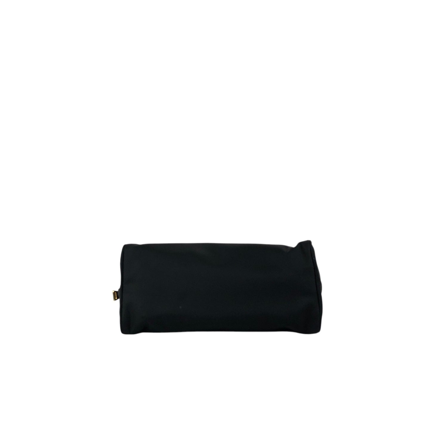 PRADA Logo  Small Handbag Pouch Black Vintage gnc6de