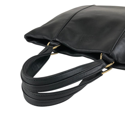 LOEWE Anagram Handbag Totebag Black Vintage wh5jjz