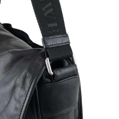 LOEWE Anagram Shoulder bag Black Vintage stpht7
