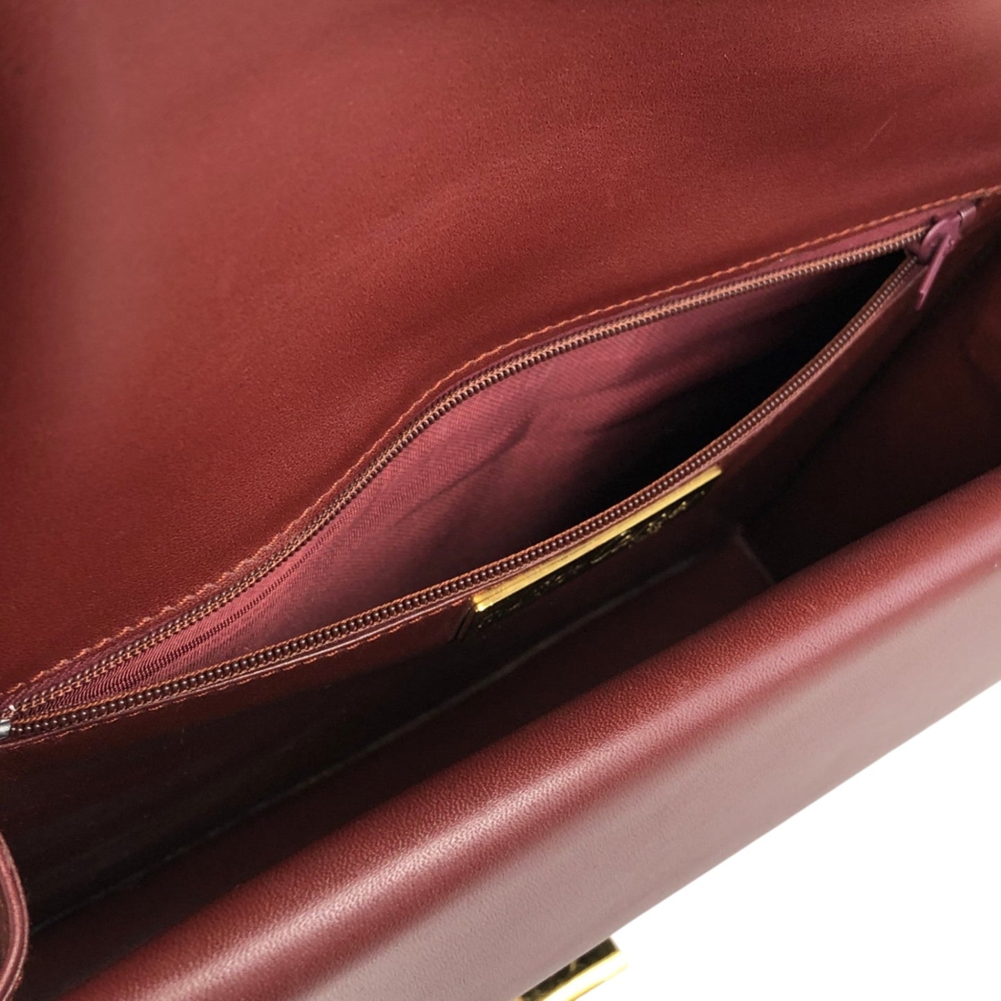 Cartier Shoulder bag Bordeaux Vintage 3m6y5t
