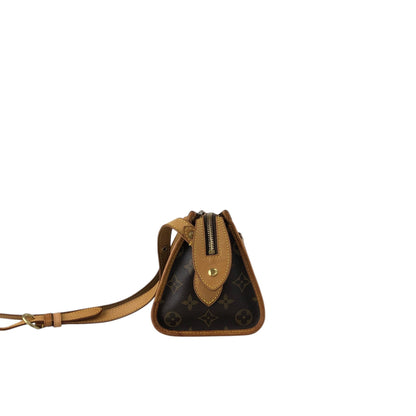 LOUIS VUITTON Monogram Shoulder bag Brown M40009 Vintage ebiiea