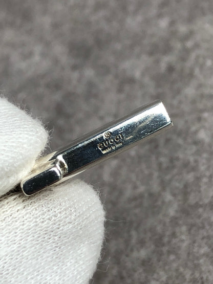GUCCI Cross Motif Necklace Silver SILVER925 Vintage gyw4vz