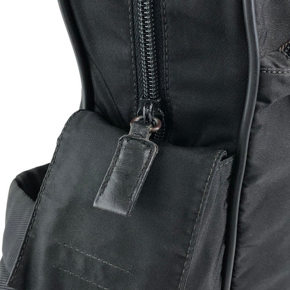 PRADA Tessuto Triangle Logo Sling bag Black Vintage p8ymye