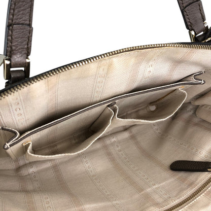GUCCI Interlocking Two-way Handbag Shoulder bag Brown Vintage 8v35mj