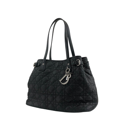 Christian Dior Cannage Totebag Black Vintage y5d2m6