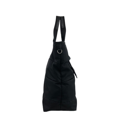 PRADA Triangle Logo Two-way Handbag Shoulder bag Black Vintage 2dea8w