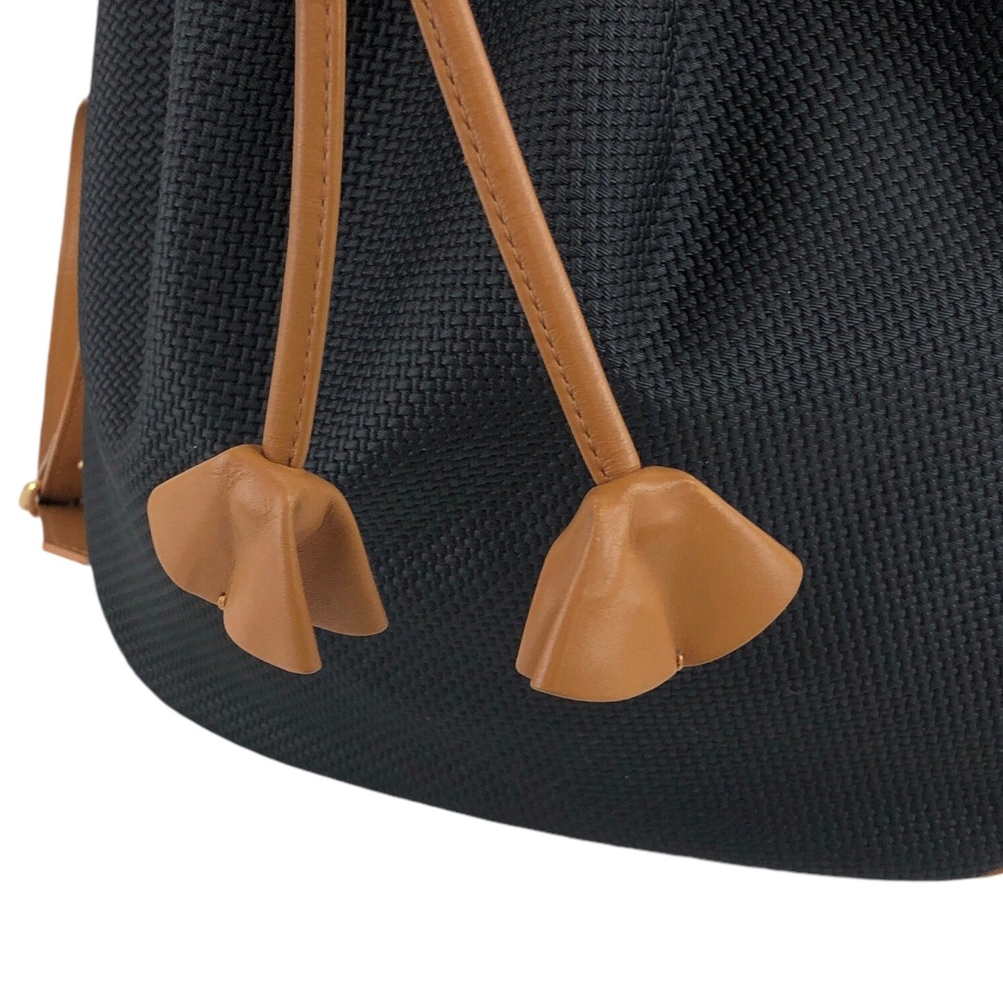 Yves Saint Laurent Drawstring Shoulder bag Black Vintage bnv4u7