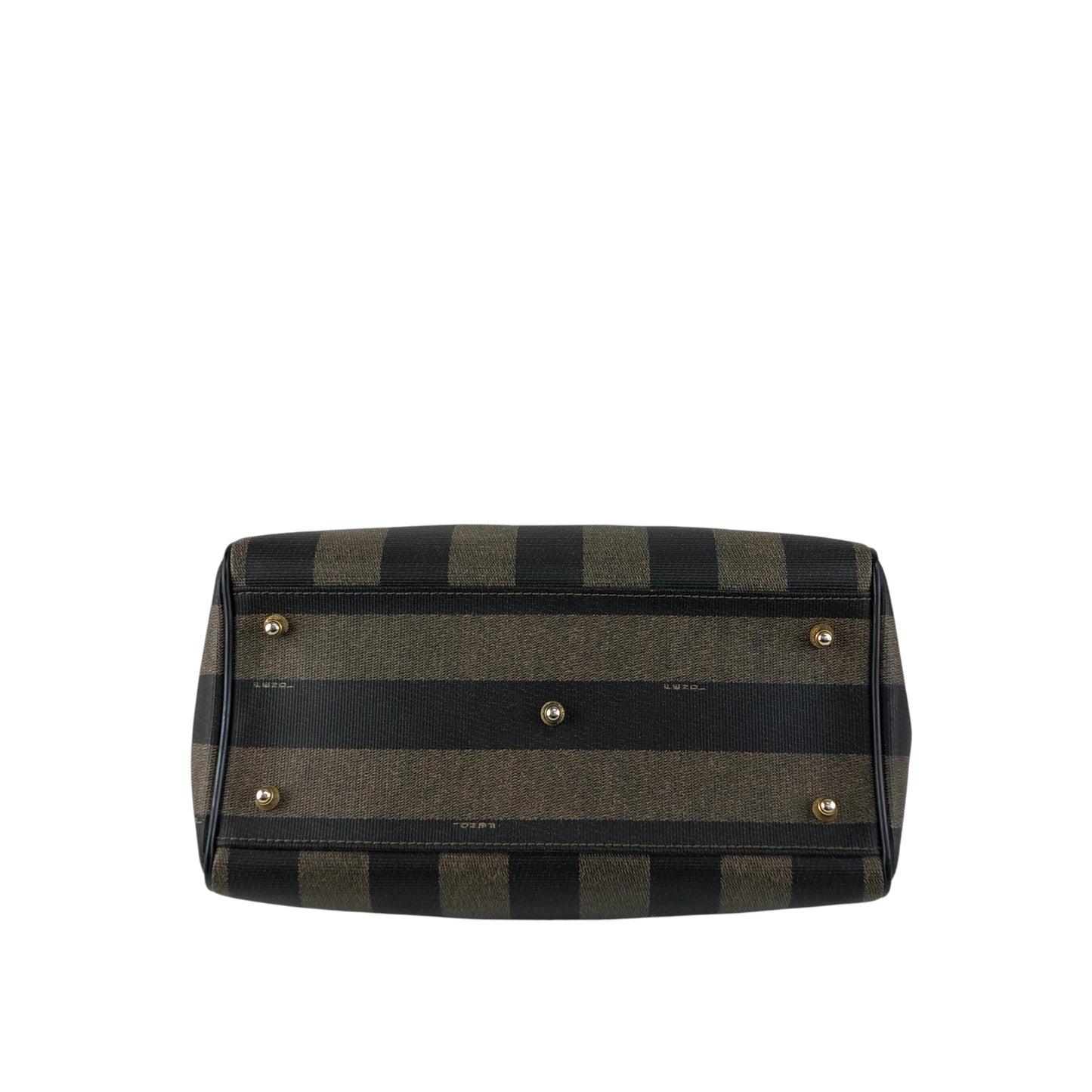 FENDI Pecan Two-way Small Boston bag Shoulder bag Brown Vintage ntzyuv