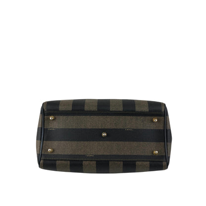 FENDI Pecan Two-way Small Boston bag Shoulder bag Brown Vintage ntzyuv