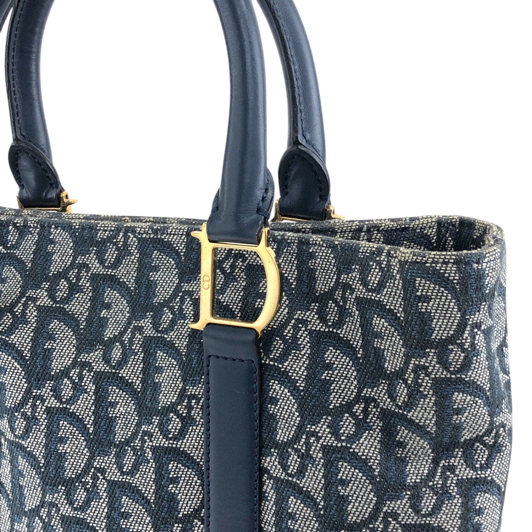Christian Dior Trotter Totebag Navy Vintage ysuxts – VintageShop solo Christian Dior Trotter Totebag Navy Vintage ysuxts – VintageShop solo