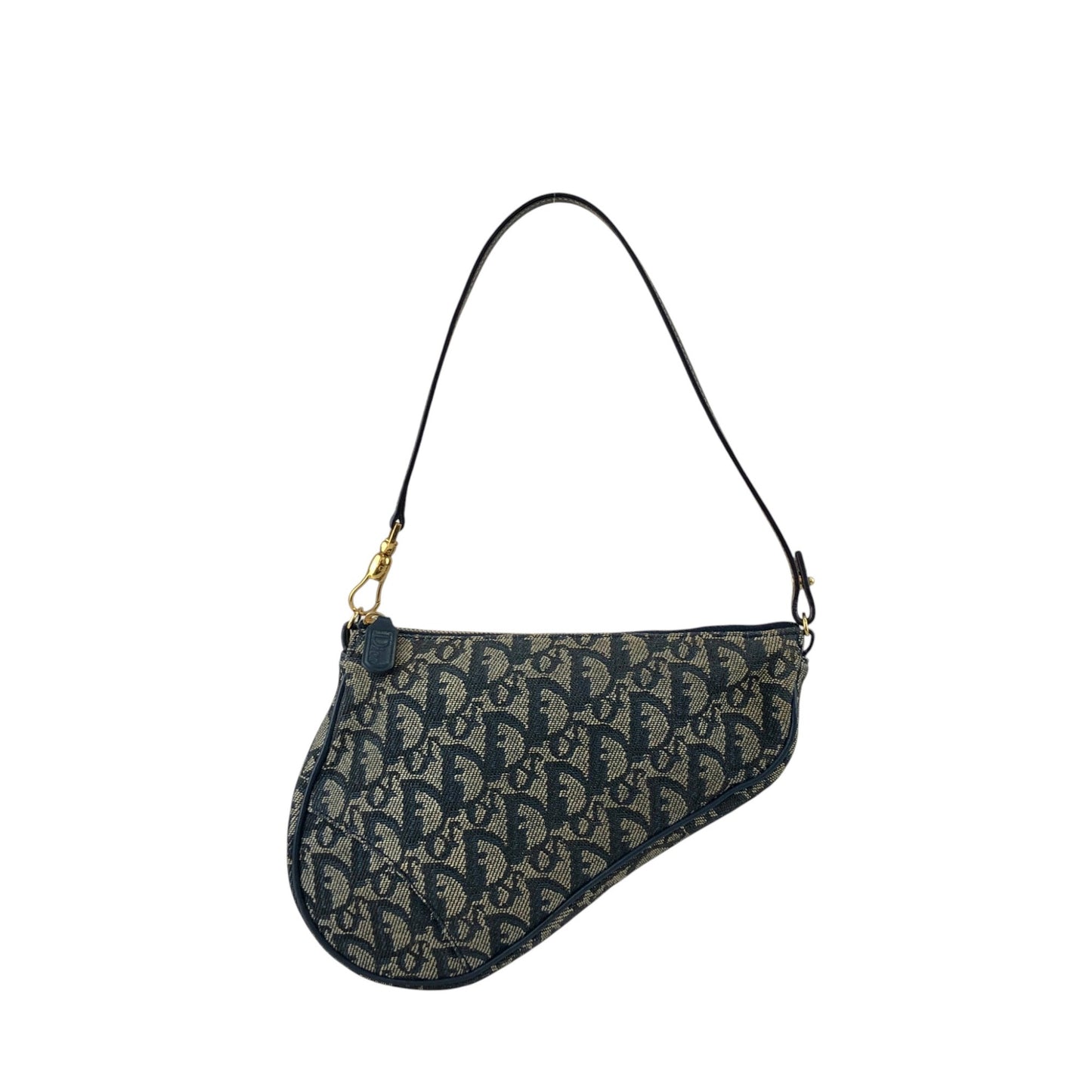 Christian Dior Trotter Shoulder bag Navy Vintage rdybbf