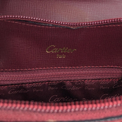 Cartier Turn Lock Backpack Bordeaux Vintage zi2dg4