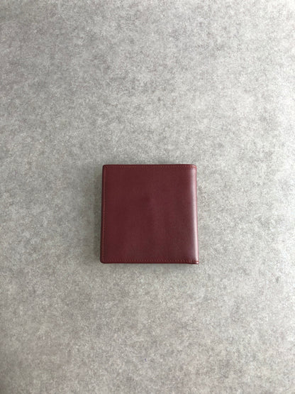 Cartier Folded Wallet Bordeaux Vintage ustkxg