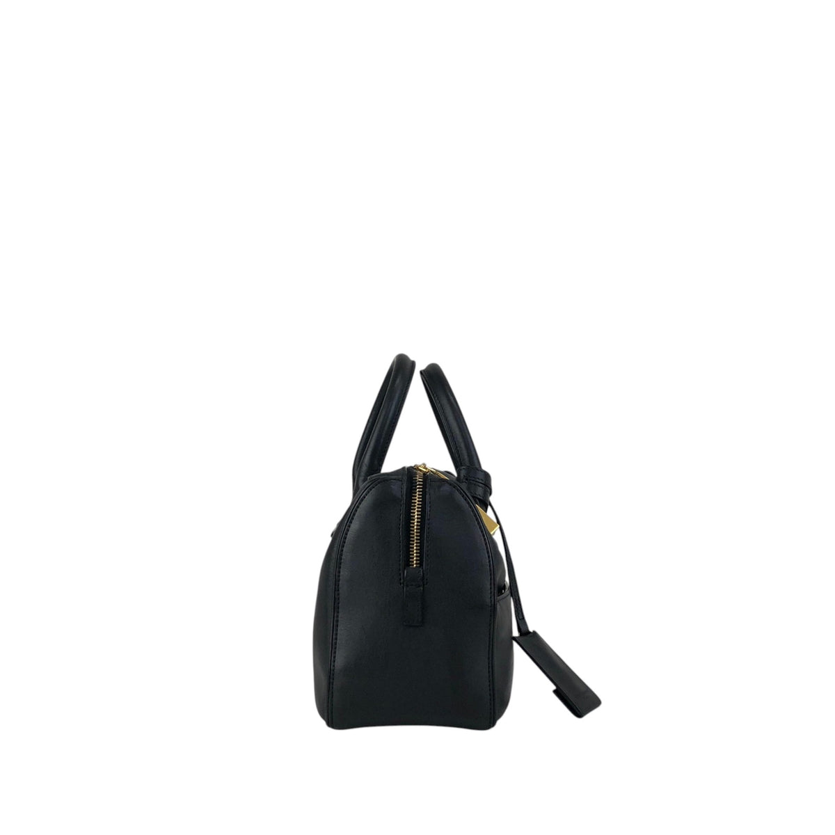 Yves Saint Laurent Two-way Handbag Shoulder bag Black Vintage 5fmarg