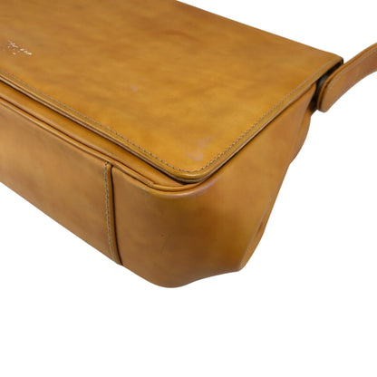 PRADA Logo Shoulder bag Orange Vintage j4ytxn