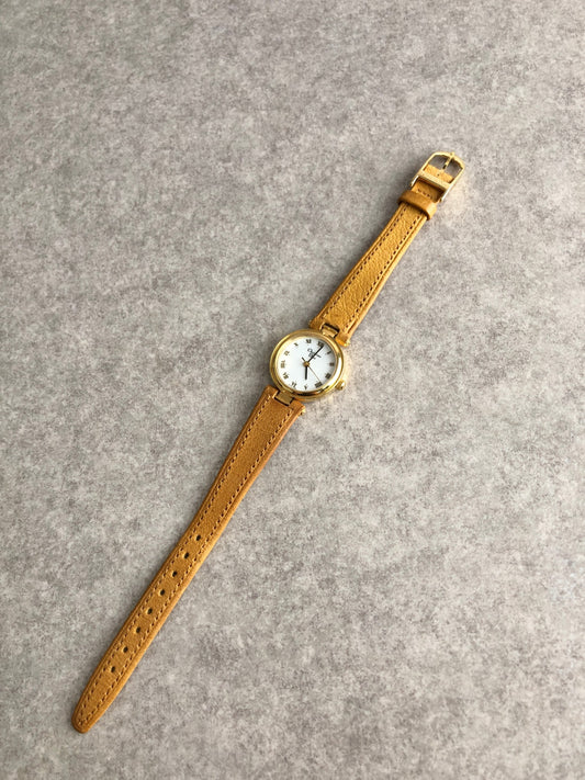 Christian Dior Logo Watch Brown Vintage et3knr