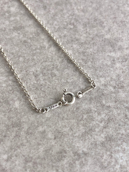 Tiffany & Co. Necklace Silver Vintage 5e8zue