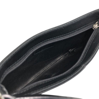 LOEWE Logo Circle Motif Handbag Black Vintage wcdj4h