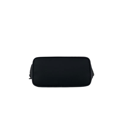PRADA Tessuto Triangle Logo Small Handbag Black Vintage 2efib2
