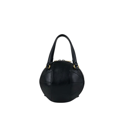 GUCCI GG Logo Shoulder bag Black Vintage ym72ux