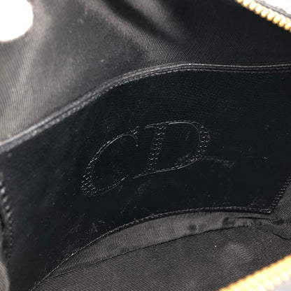 Christian Dior CD Logo Handbag Black Vintage zpkwmk