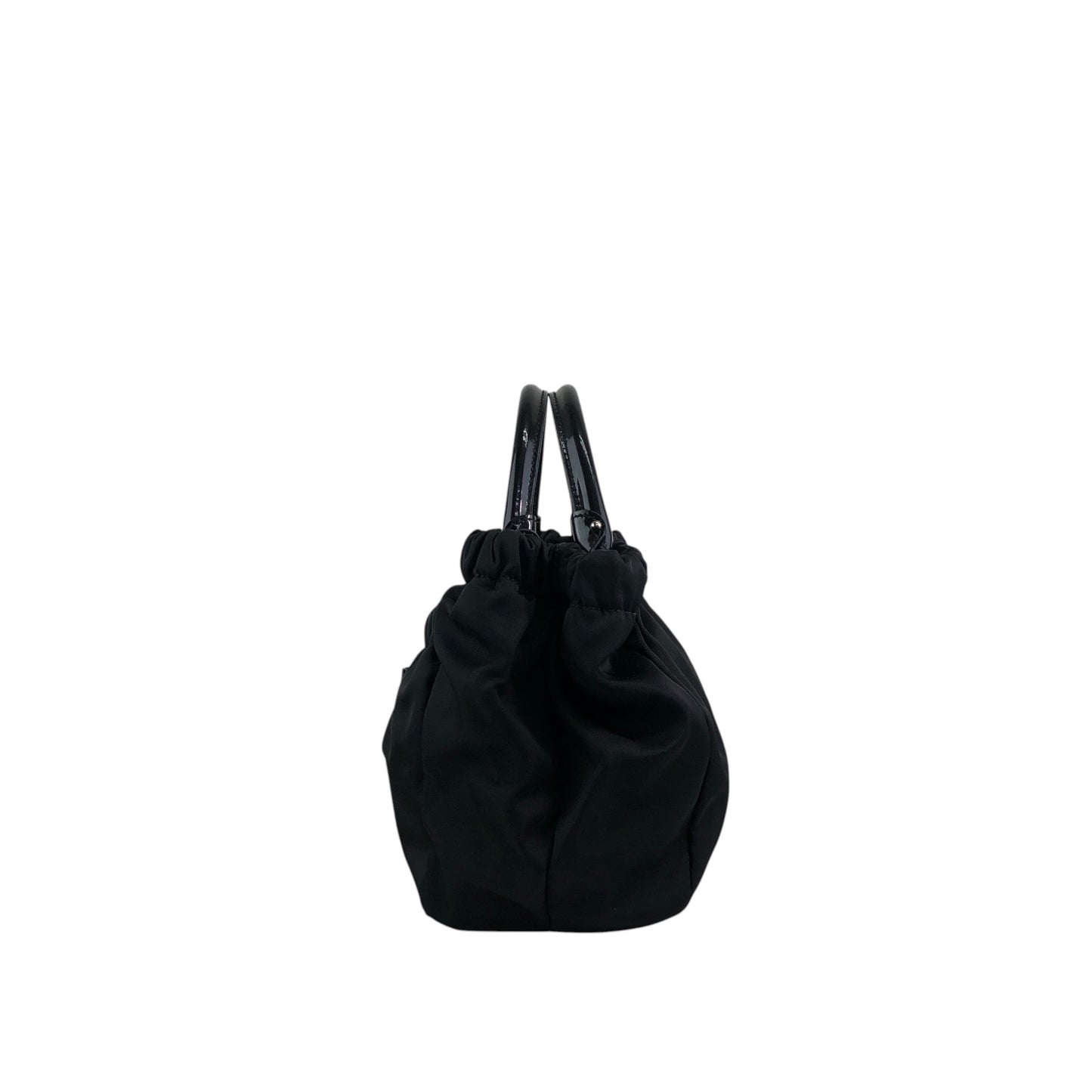 Salvatore Ferragamo Ribbon Handbag Black Vintage xucsbe