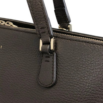 GUCCI Interlocking Two-way Handbag Shoulder bag Brown Vintage 8v35mj