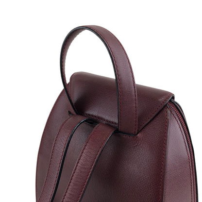 Cartier Logo Turn Lock Backpack Bordeaux Vintage m4jsic