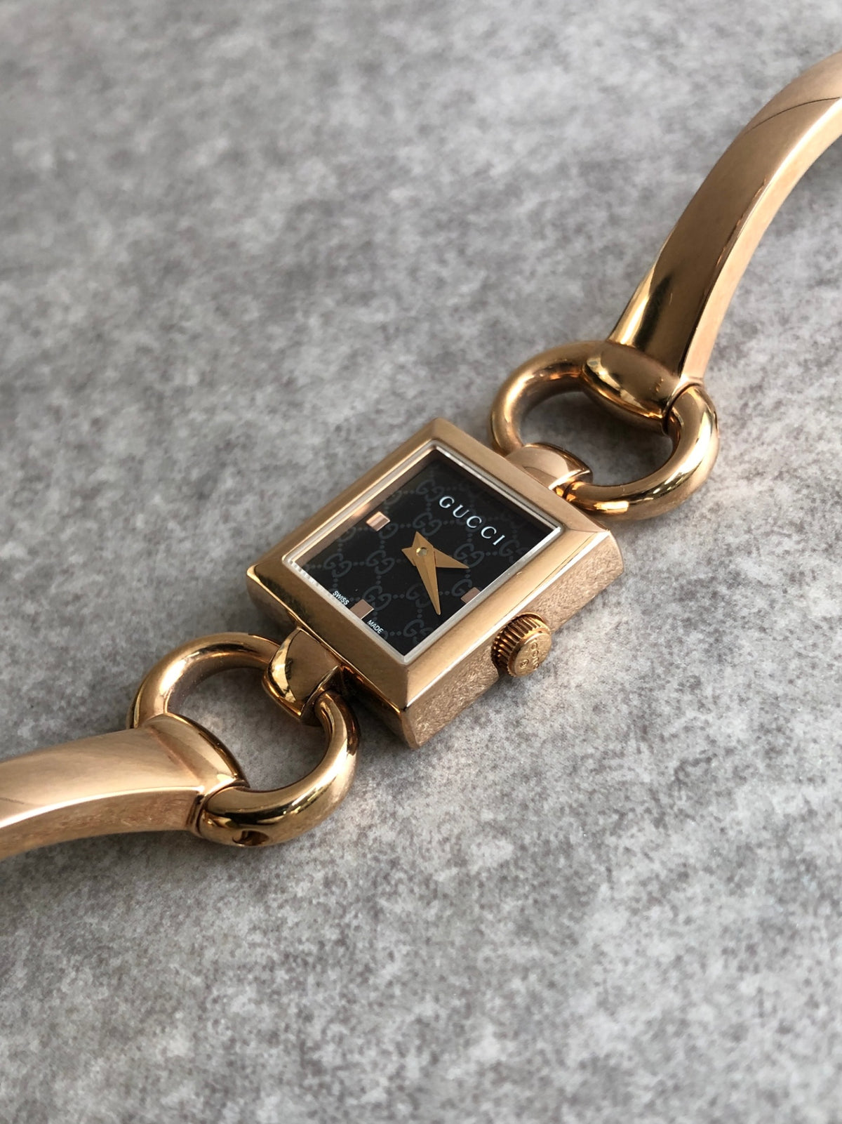 GUCCI Quartz Watch Gold Vintage　YA120521 wtdb2a