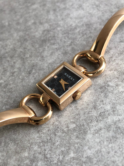 GUCCI Quartz Watch Gold Vintage　YA120521 wtdb2a