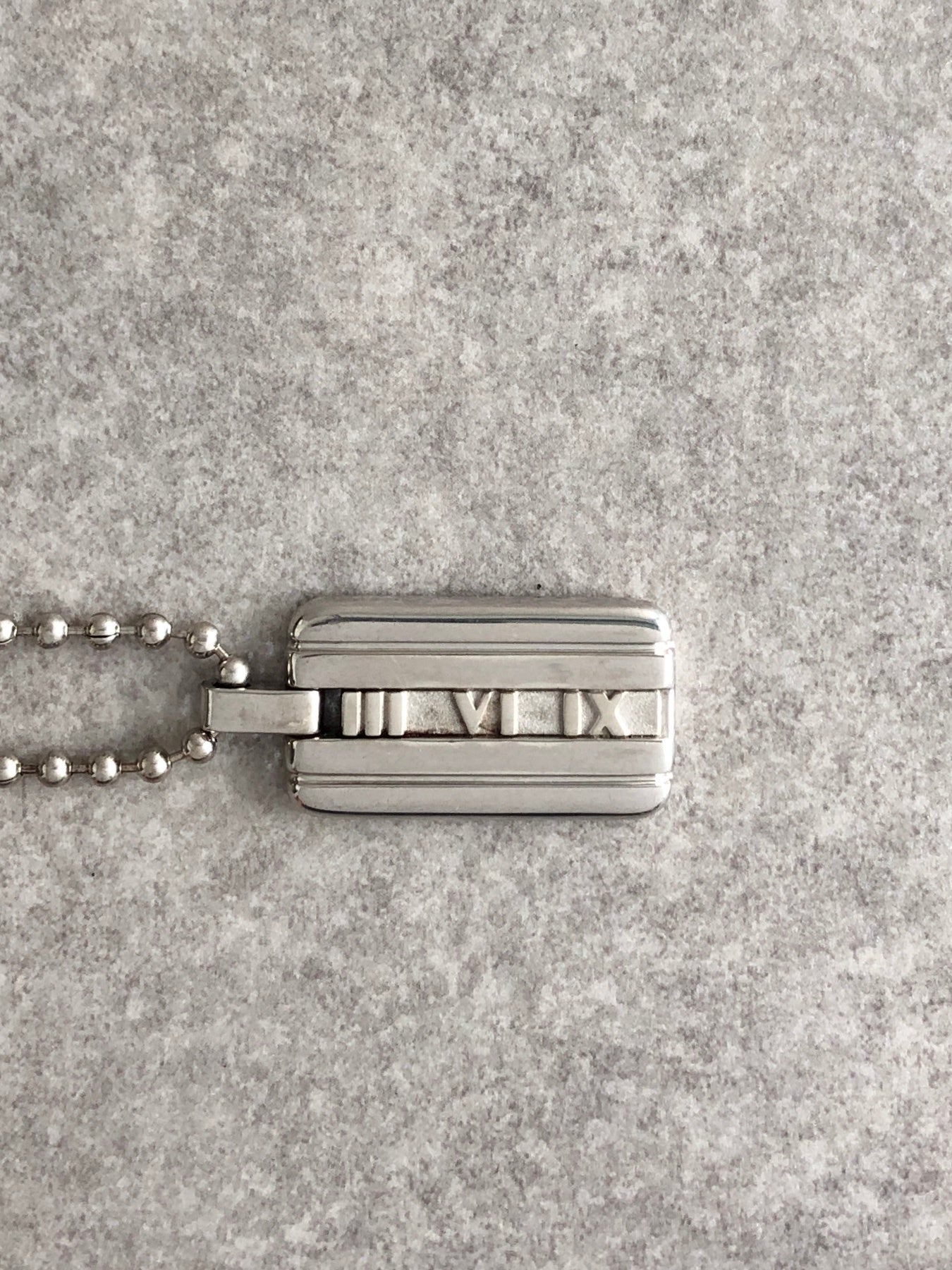 Tiffany & Co. SILVER925 Necklace Silver Vintage zccs5h