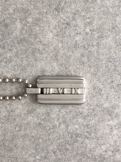 Tiffany & Co. SILVER925 Necklace Silver Vintage zccs5h