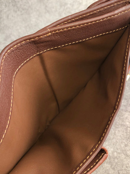 CELINE Triomphe Folded Wallet Navy Vintage vwdke2