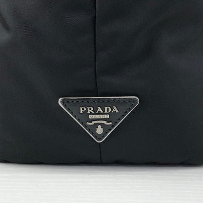 PRADA Tessuto Triangle Logo Two-way Handbag Shoulder bag Black BN1959 Vintage 3tmht8