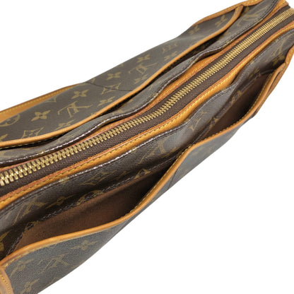 LOUIS VUITTON Monogram Shoulder bag Brown M40009 Vintage ebiiea