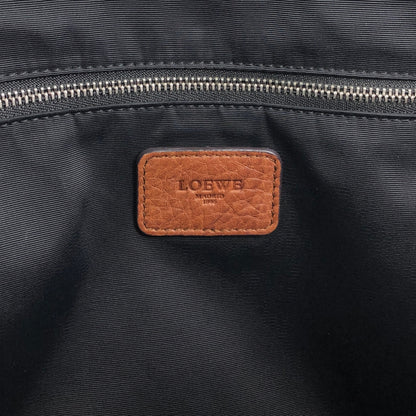 LOEWE Logo Embossed Totebag Brown Vintage 8s4u5v