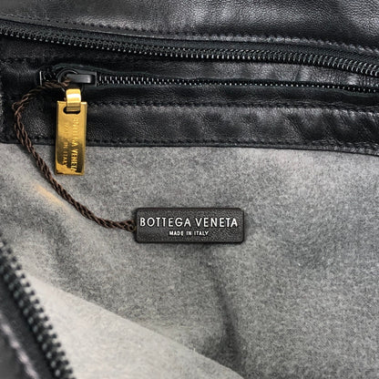 Bottega Veneta Intrecciato Handbag Shoulder bag Black Vintage egp857