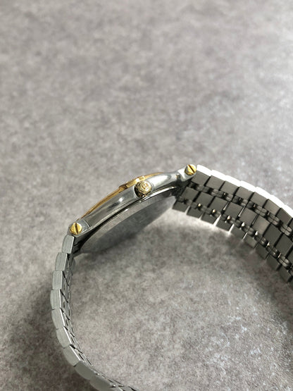 GUCCI Watch Silver×Gold 9000M Vintage xs8zww