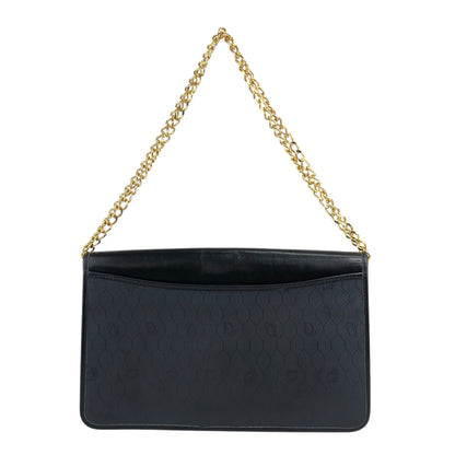 Christian Dior Chain Shoulder bag Black Vintage rvvx2n