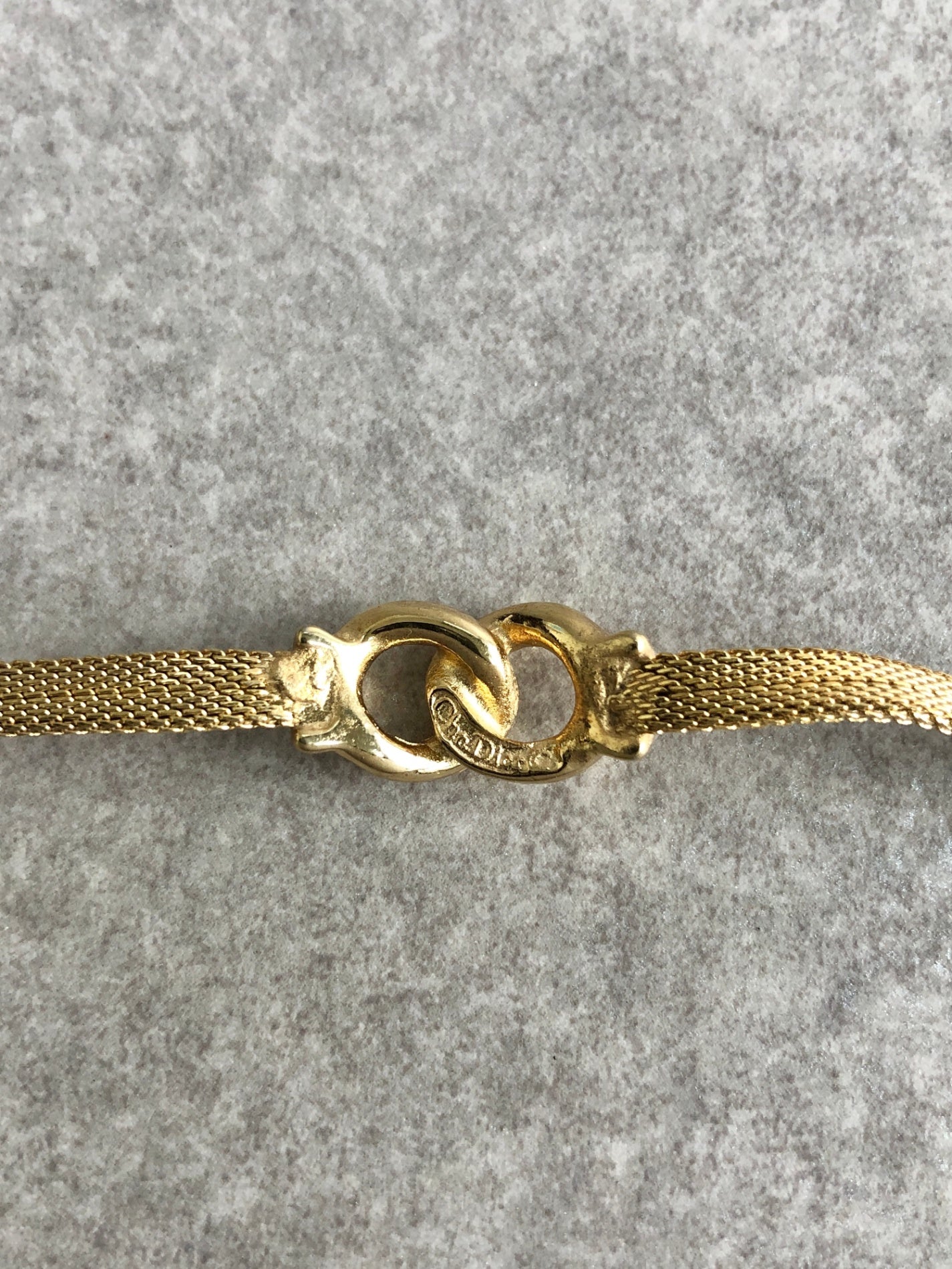 Christian Dior Bracelet Gold Vintage wsp2vr