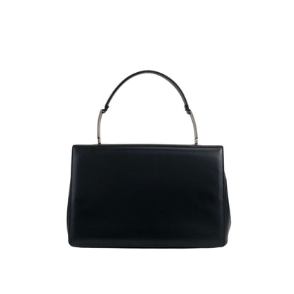 Salvatore Ferragamo Top Handle Handbag Black Vintage sca6k6