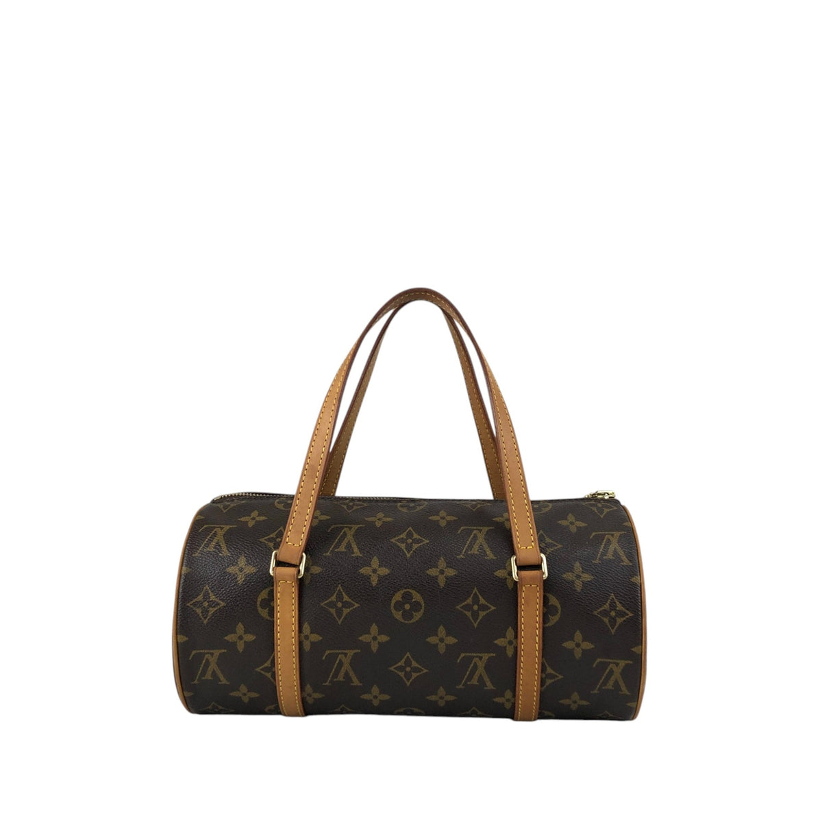 LOUIS VUITTON Monogram Handbag Brown M51386 Vintage nkwxhm