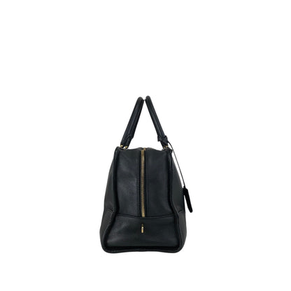 LOEWE Amazona Anagram Small Boston bag Handbag Black Vintage 8itnhz