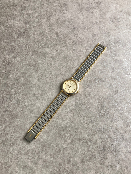 Yves Saint Laurent Quartz Watch Silver×Gold 2200-225481 Vintage dyfztf