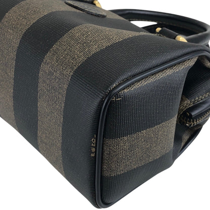 FENDI Pecan Two-way Small Handbag Shoulder bag Black Vintage pca6y8