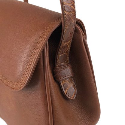 LOEWE Shoulder bag Brown Vintage x6g5se