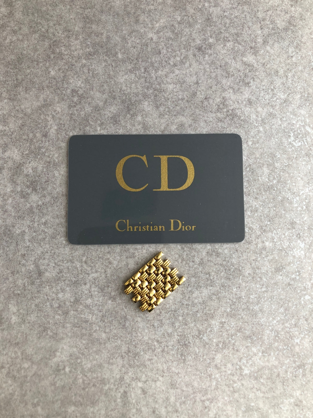 Christian Dior Quartz Watch Gold 63151 Vintage k6gker