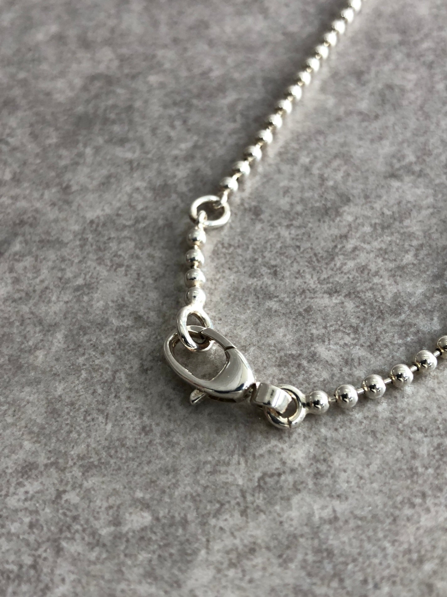 GUCCI Interlocking SILVER925 Necklace Silver Vintage 86xzbs